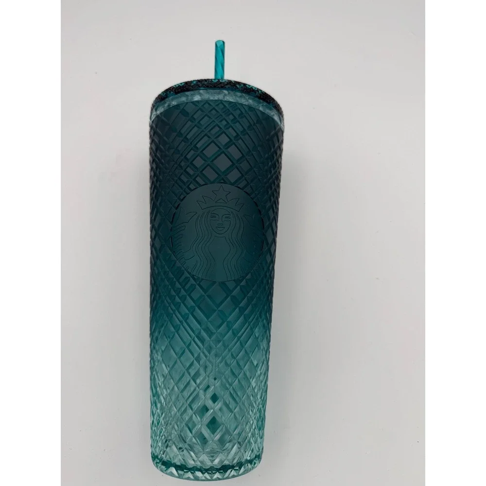Starbucks Tumbler Unisex 24oz Turquoise Excellent